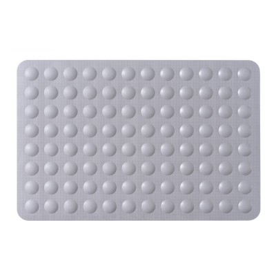 Home Essentials High Strength Suction Cups Anti-Slip Machine Washable Ultimate Safety Bath Shower Mats for Bathroom