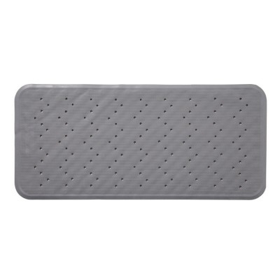 Hundreds Suction Cups with Drain Holes Soft and Comfortable Tub Textured Rubber Bath Mat for Tub Stalls Bathroom Mat