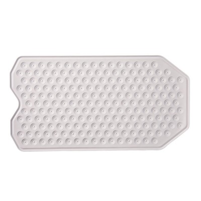 Luxury Massaging Ridges Original Refinished Reverse Suction Cup Natural Rubber Bathtubs Shower Bath Mat for Children Elderly