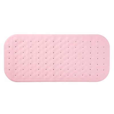 Extra Long Hundreds Suction Cups Soft and Comfortable Tub Textured Rubber Bath Mat for Tub Stalls Bathroom Mat